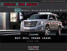Tablet Screenshot of downtownmotorproducts.ca
